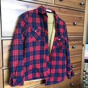 Cozy Fleece Lined Flannel S/M